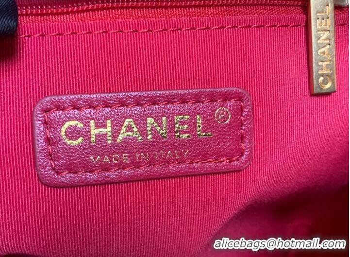 Promotional Chanel Grained Calfskin Backpack Original Leather AS3108 black