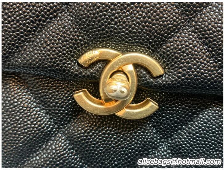 Promotional Chanel Grained Calfskin Backpack Original Leather AS3108 black