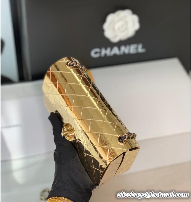 Super Quality Chanel Box Shoulder Bag C5691 gold