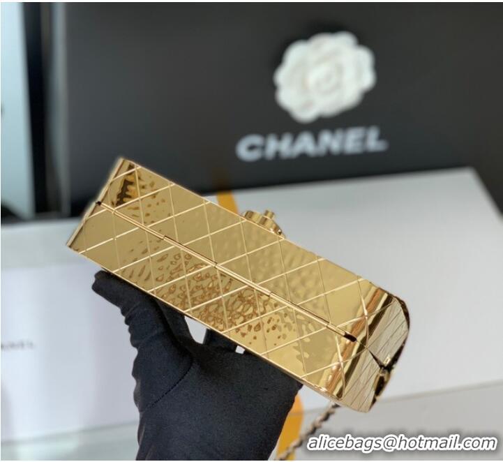 Super Quality Chanel Box Shoulder Bag C5691 gold