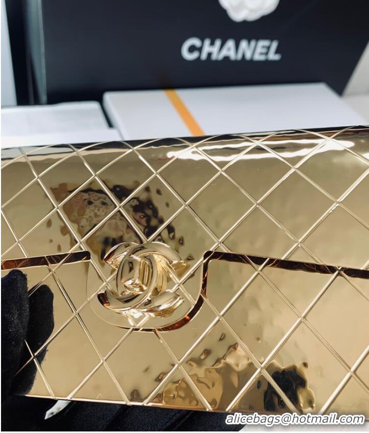 Super Quality Chanel Box Shoulder Bag C5691 gold