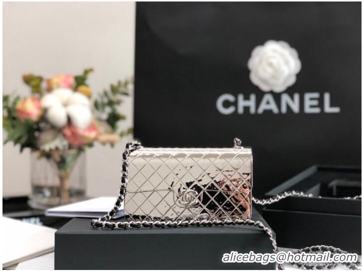 Buy Reasonable Price Chanel Box Shoulder Bag C5691 silver