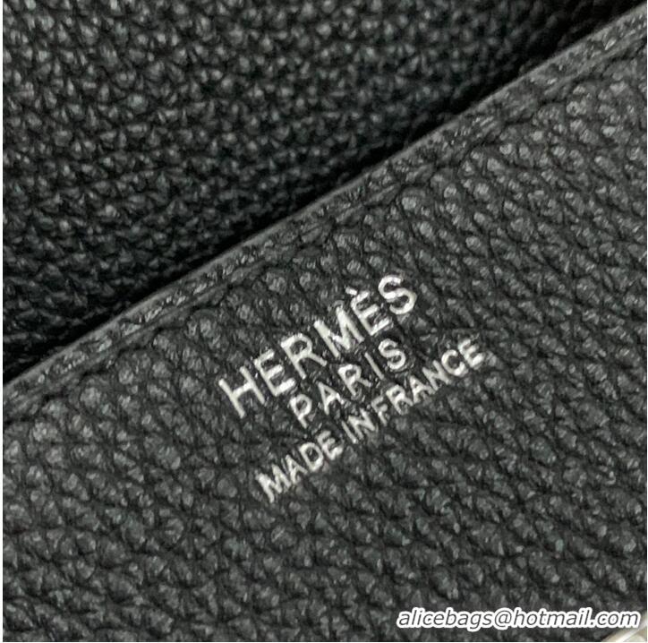 Buy Most Popular Hermes original Togo Leather HB35O Black