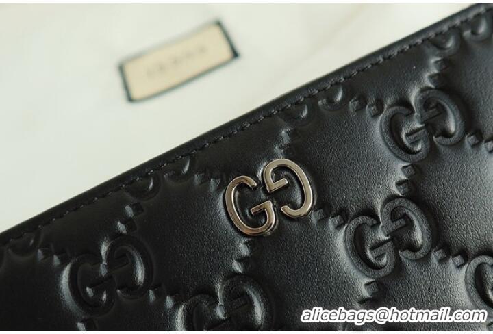 Gucci Ophidia leather Zip around wallet 473928 black