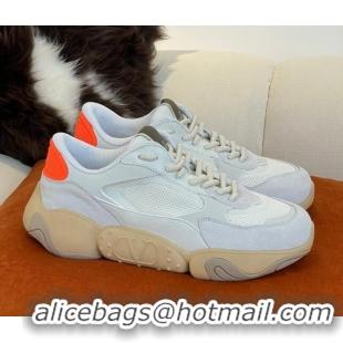 Grade Quality Valentino Mesh Bubbleback Sneakers 030744  White/Beige/Orange