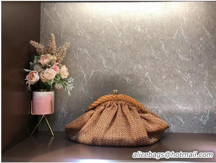 Good Product FENDI raffia bag F7641 brown