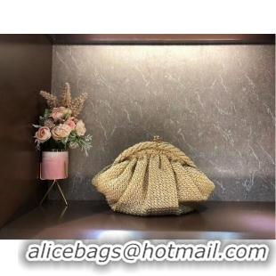 Chic Reproduction FENDI raffia bag F7641 Beige