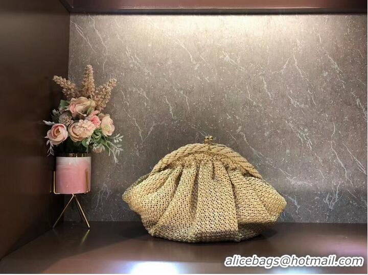 Chic Reproduction FENDI raffia bag F7641 Beige