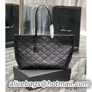 Top Quality Yves Saint Laurent GABY SATCHEL IN QUILTED LAMBSKIN Y494195 black