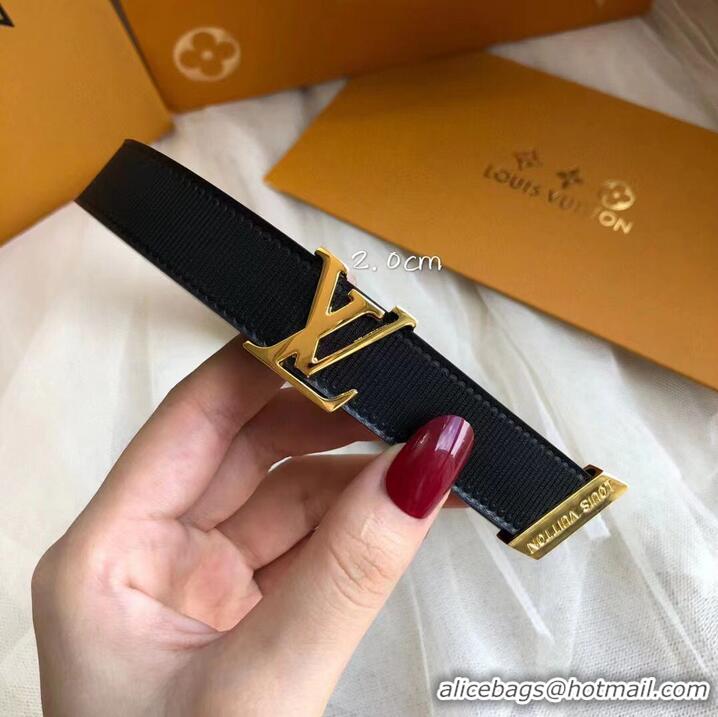 Good Product Louis Vuitton Belt LVB3980 Black