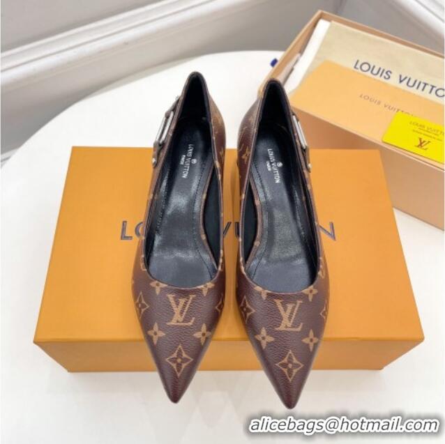 Louis Vuitton Magnetic Pumps 3.5cm in Monogram Canvas 021642