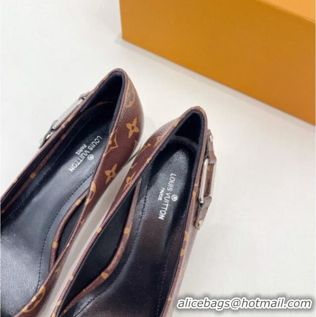 Louis Vuitton Magnetic Pumps 3.5cm in Monogram Canvas 021642