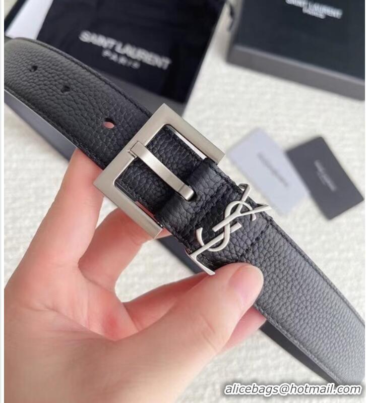 Top Quality YSL calf leather 30MM BELT SL1458