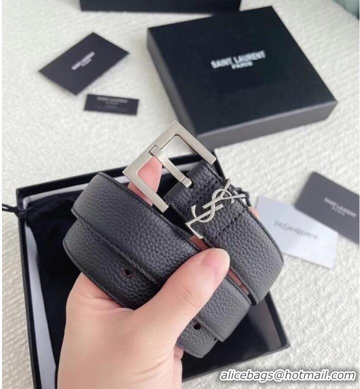 Top Quality YSL calf leather 30MM BELT SL1458