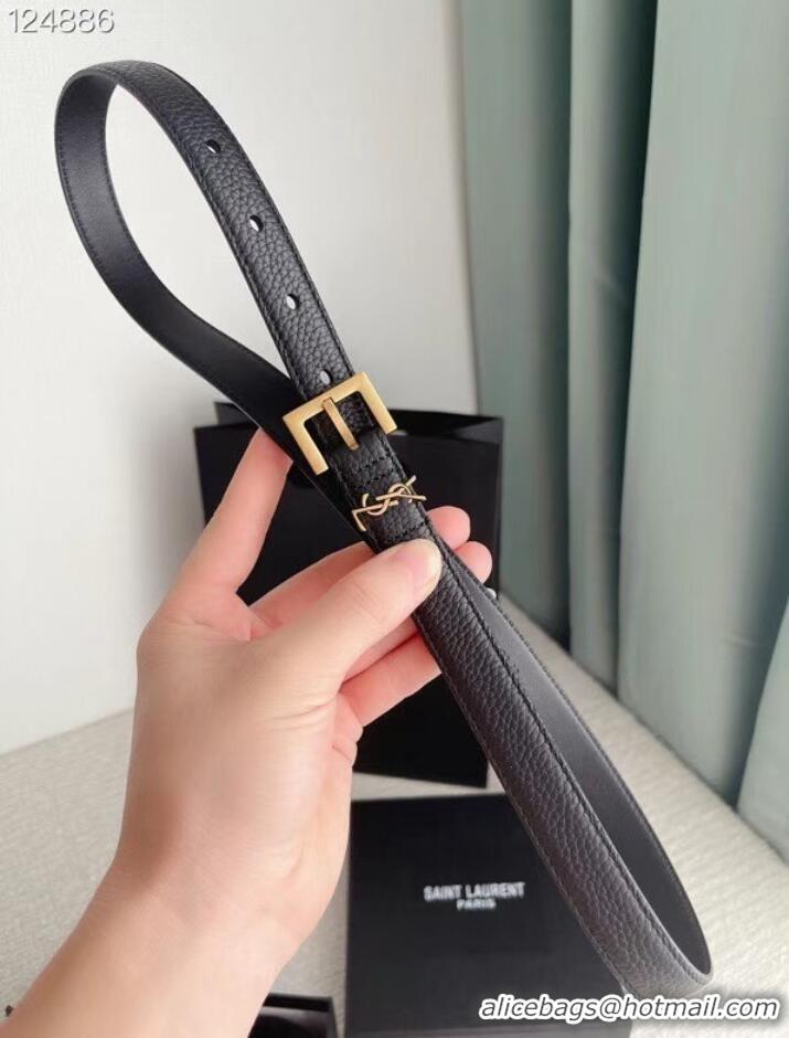 Unique Discount YSL calf leather 20MM BELT SL1462