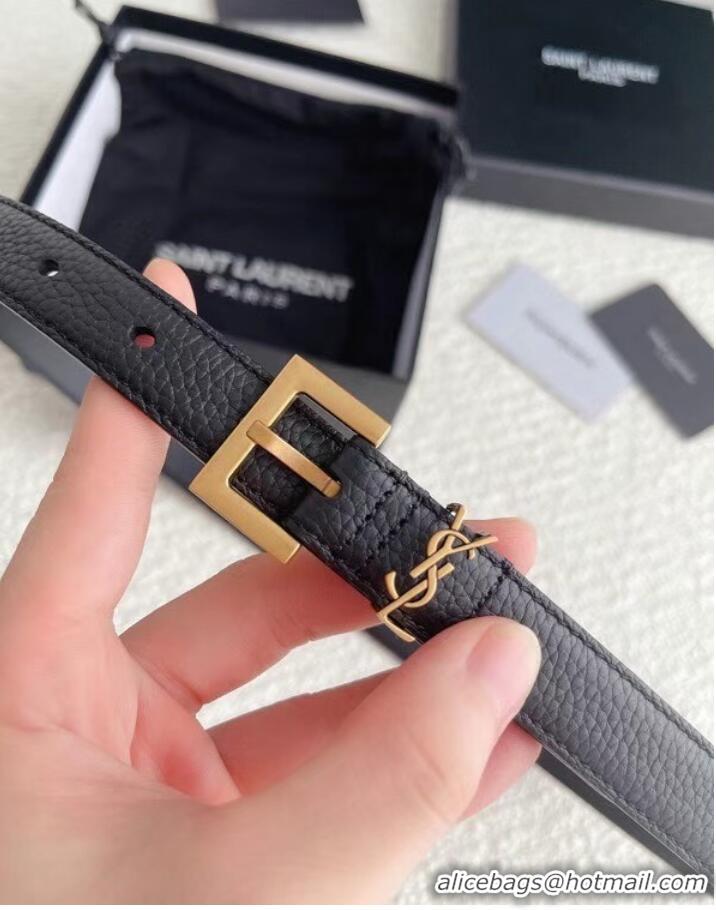 Unique Discount YSL calf leather 20MM BELT SL1462