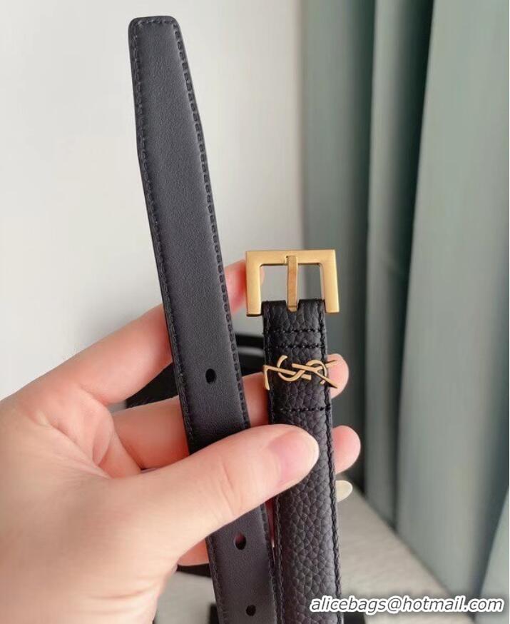 Unique Discount YSL calf leather 20MM BELT SL1462