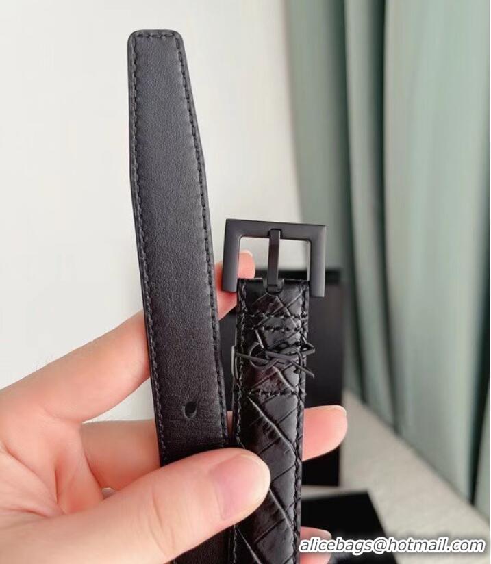 Cheapest YSL calf leather 20MM BELT SL1463