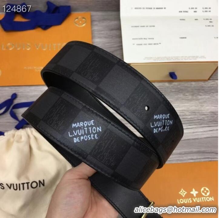 Inexpensive Louis Vuitton calf leather 40MM BELT MP5578V