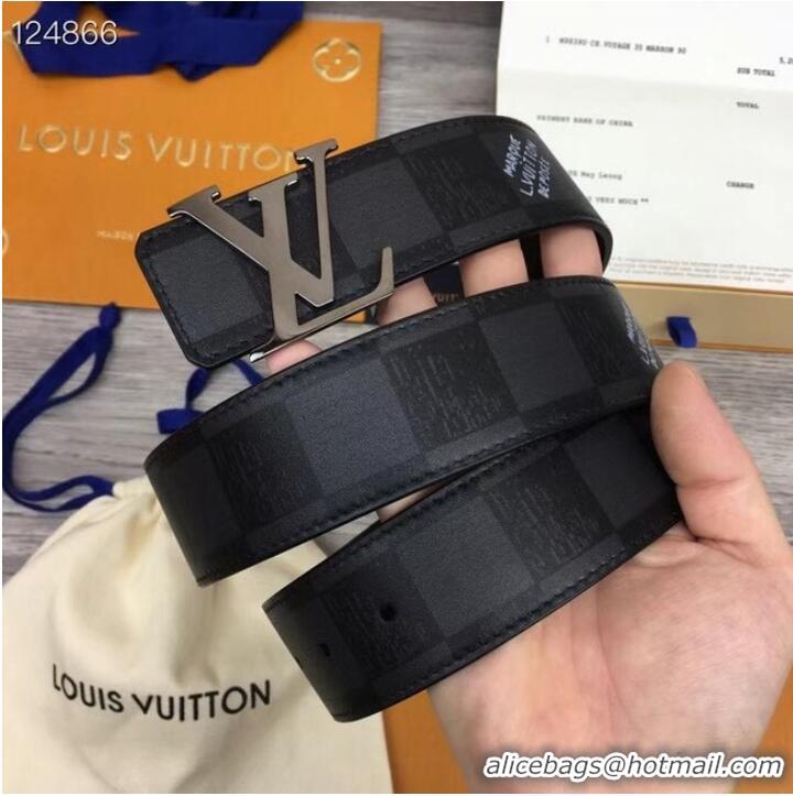 Shop Grade Louis Vuitton calf leather 40MM BELT MP5579V