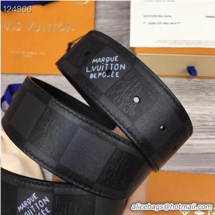 Shop Grade Louis Vuitton calf leather 40MM BELT MP5579V