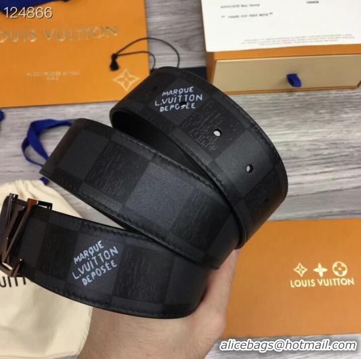 Shop Grade Louis Vuitton calf leather 40MM BELT MP5579V