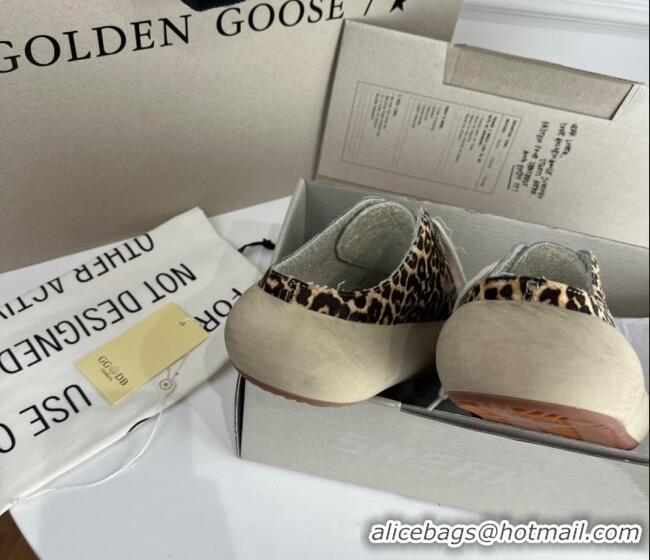 Best Product Golden Goose GGDB Space-Star Sabot Sneakers in Animal Print 030404