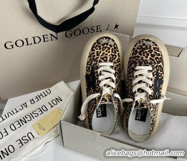 Best Product Golden Goose GGDB Space-Star Sabot Sneakers in Animal Print 030404