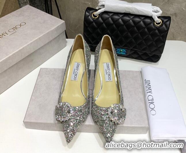 Discount Jimmy Choo Love Buckle Sequins Pumps 021962