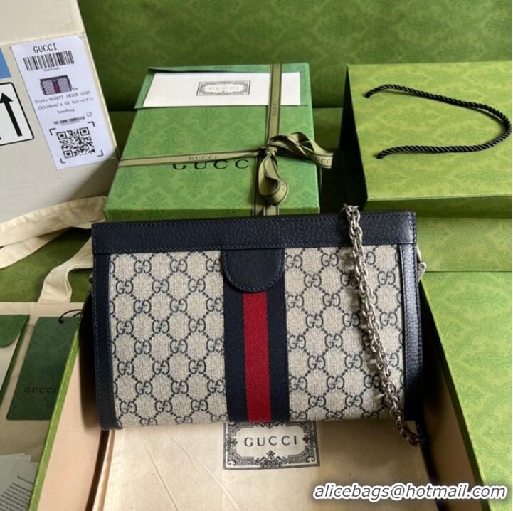 Top Grade Gucci Ophidia GG Small Shoulder Bag 503877 Blue