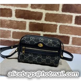 Promotional Gucci Ophidia GG mini bag 517350 Sapphire blue