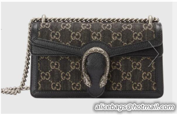 Buy Inexpensive Gucci Dionysus small GG shoulder bag 499623 Black