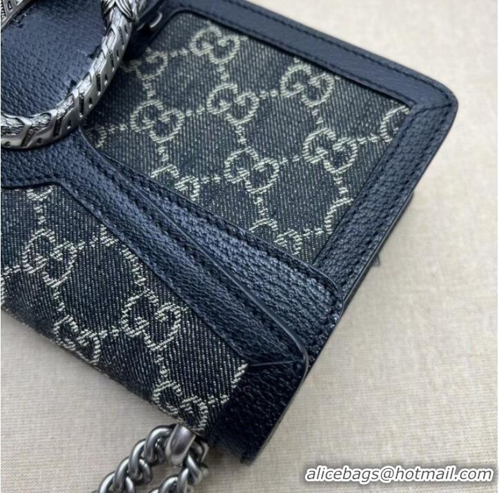 Buy Inexpensive Gucci Dionysus small GG shoulder bag 499623 Black