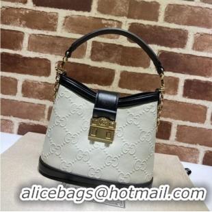 Top Quality Gucci Small GG shoulder bag 675788 White