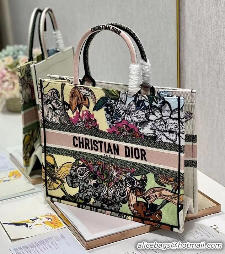 Super Quality DIOR BOOK TOTE Embroidery C1286-20