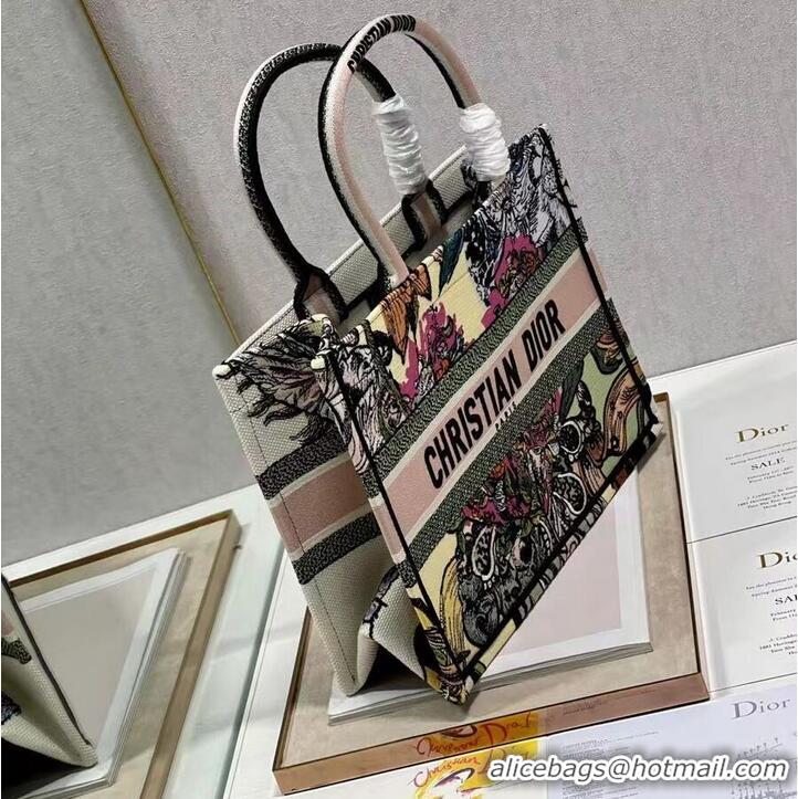 Buy Cheapest SMALL DIOR BOOK TOTE Embroidery C1287-20