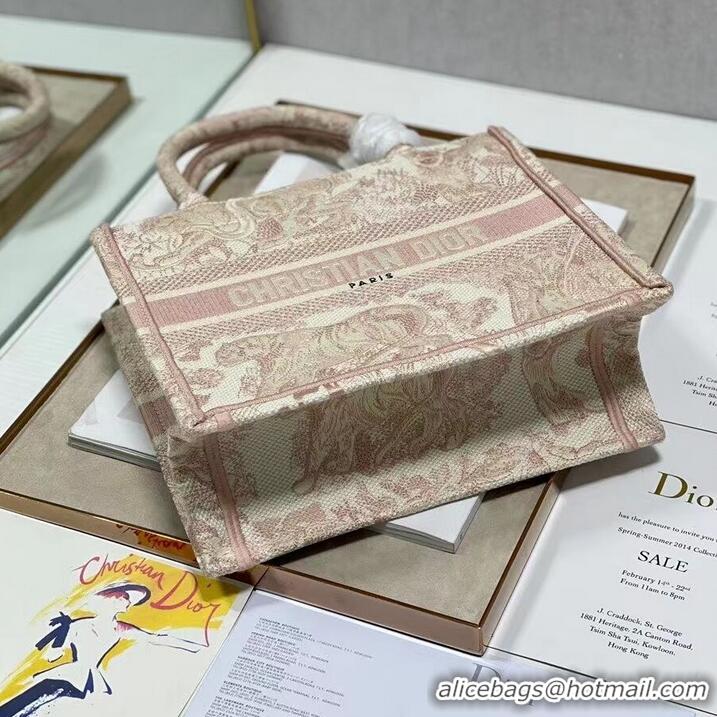 Good Product SMALL DIOR BOOK TOTE Embroidery C1331-1