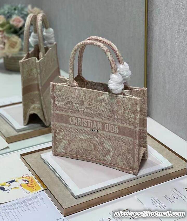 Good Product SMALL DIOR BOOK TOTE Embroidery C1331-1