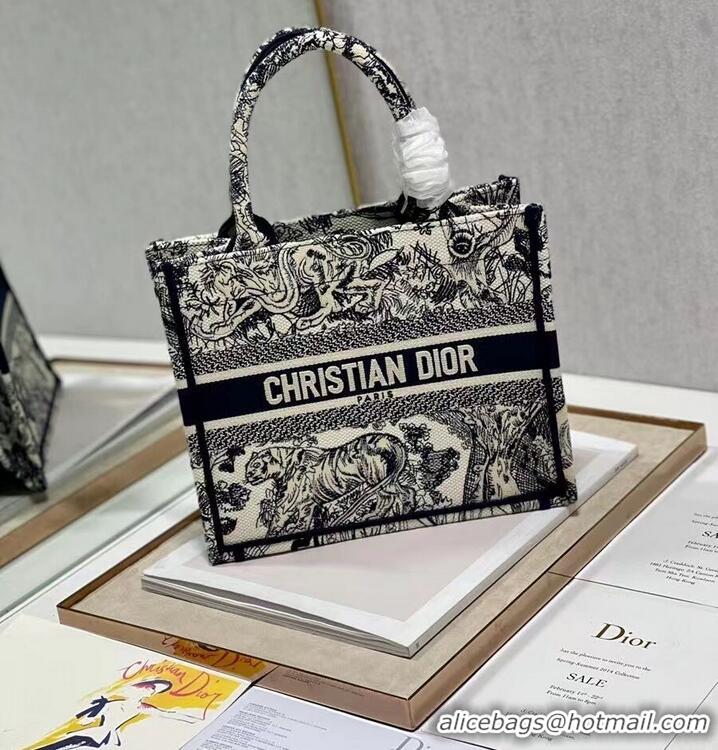 Top Quality Good Product SMALL DIOR BOOK TOTE Embroidery C1331-3