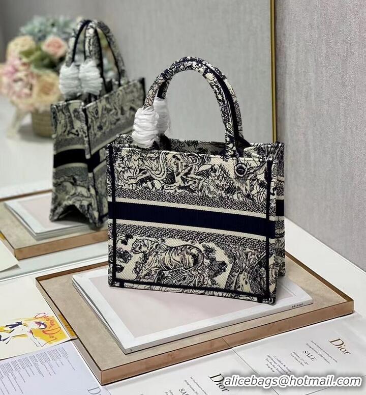 Top Quality Good Product SMALL DIOR BOOK TOTE Embroidery C1331-3