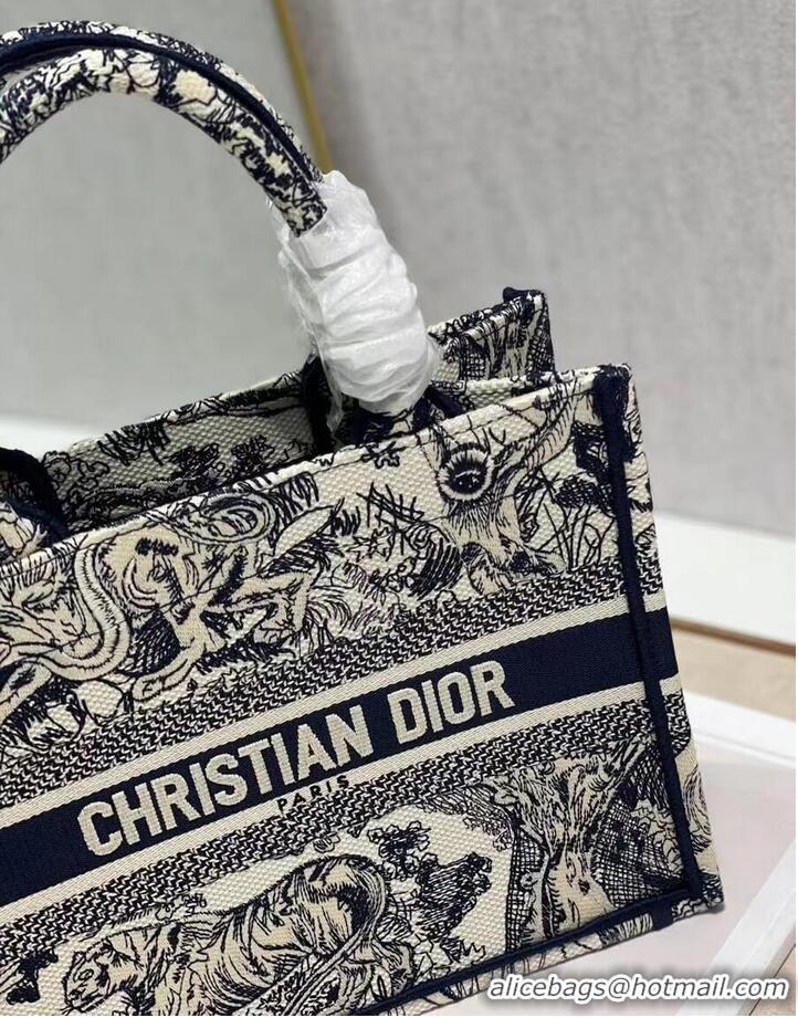 Top Quality Good Product SMALL DIOR BOOK TOTE Embroidery C1331-3