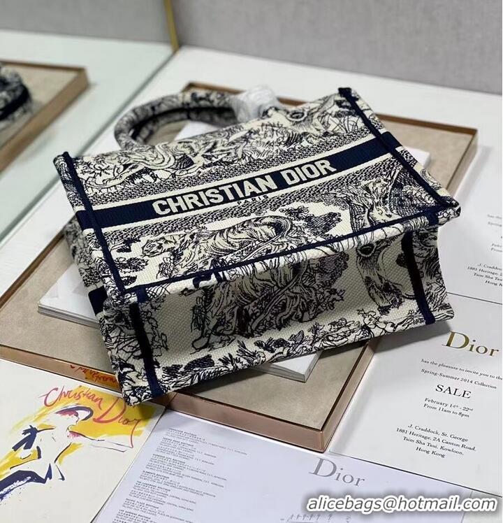 Top Quality Good Product SMALL DIOR BOOK TOTE Embroidery C1331-3