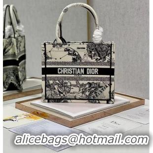 Good Product SMALL DIOR BOOK TOTE Embroidery C1331-4