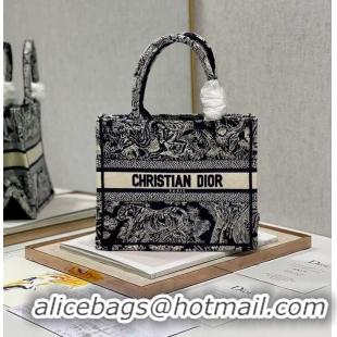 Good Quality SMALL DIOR BOOK TOTE Embroidery C1331-8