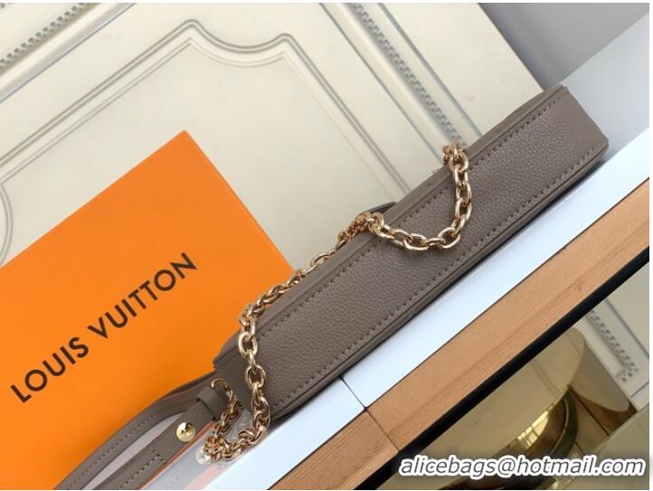 Top Quality Louis Vuitton EASY POUCH ON STRAP M80349 Taupe