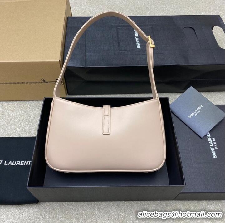 Pretty Style YSL LE 5 A 7 HOBO BAG IN SMOOTH LEATHER Y687228 light PINK