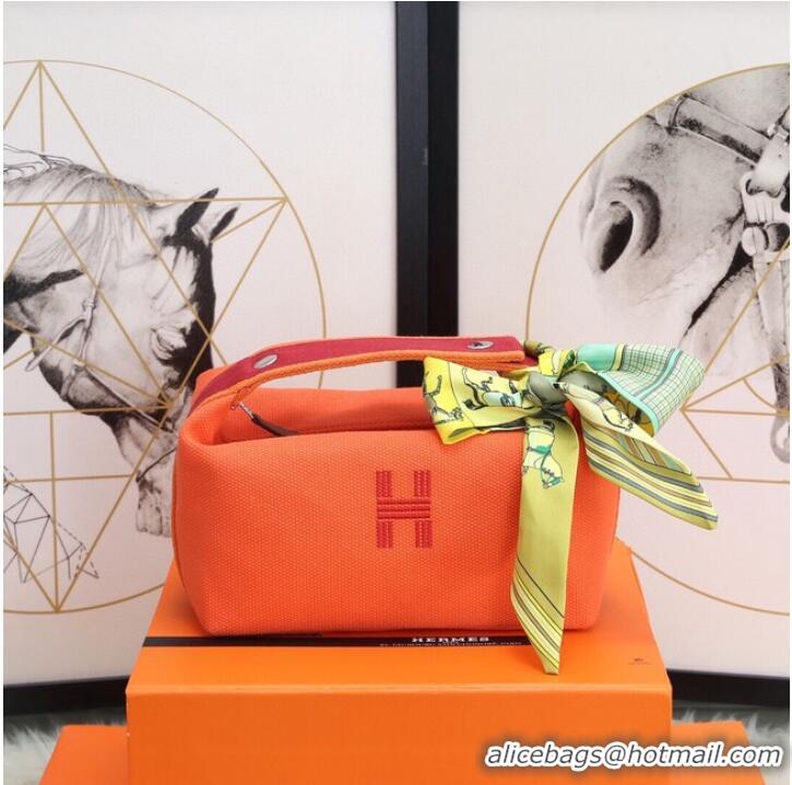 Promotional Hermes TROUSSE BRIDE-A-BRAC 25699 orange