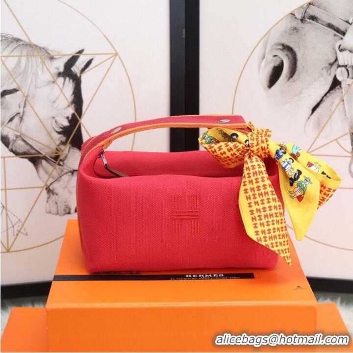 Cheapest Hermes TROUSSE BRIDE-A-BRAC 25699 red