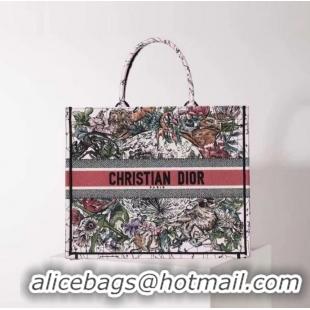 Famous Brand DIOR BOOK TOTE Embroidery C1286-22