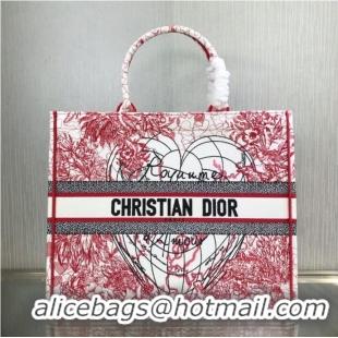 Top Grade DIOR BOOK TOTE Embroidery C1286-23